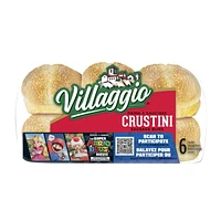 Villaggio® Crustini Sausage Buns, Pack of 6