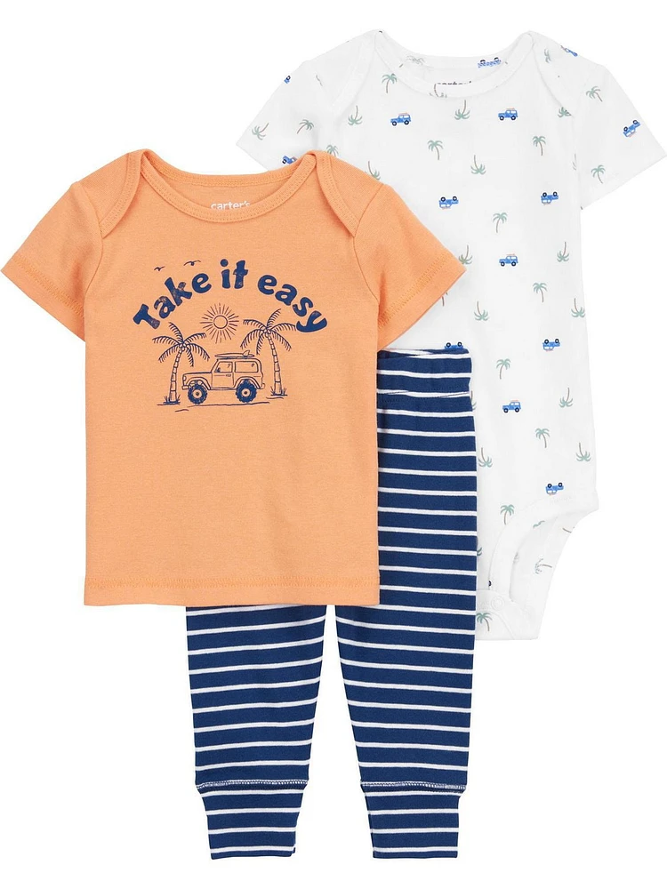 Carter's Child of Mine Newborn boys' 3-piece Set