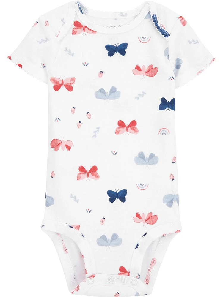 Ensemble 3 pièces pour nouveau-né fille Carter's Child of Mine – Papillon