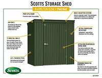 Scotts Garden Storage Shed 10x4