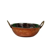 Verka Hammered Copper Karahi, Hammered Copper Karahi