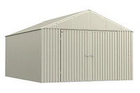 Arrow Classic Metal Shed, 14 x 17, Flute Grey