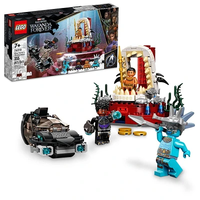 LEGO Super Heroes King Namor’s Throne Room 76213 Toy Building Kit (355 Pieces)