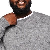 George Big Men's Crew Neckline Popover