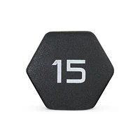 CAP Barbell, Black Neoprene Dumbbell, Single