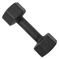 CAP Barbell, Black Neoprene Dumbbell, Single