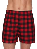Caleçon boxeur pour hommes Fruit of the Loom des Fêtes, lot de 2
