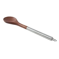 Mainstays Acacia Wood and Stainless Steel Solid Spoon, Mainstays Wood and Stainless Solid Spoon