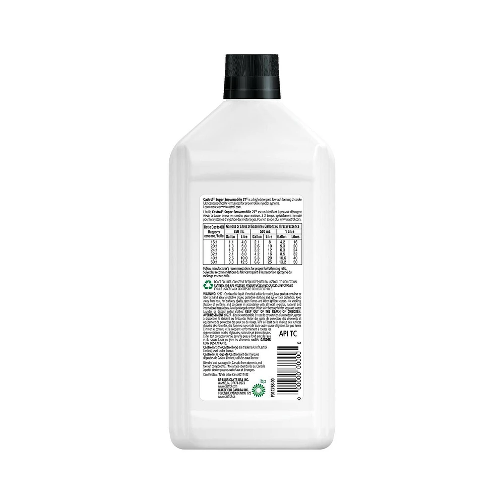 Castrol Super Snowmobile Oil – 1 Litre, Snowmobile motor oil