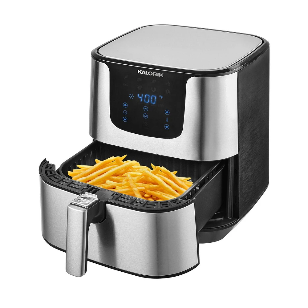 Kalorik Stainless Steel Digital Air Fryer Pro FT 44844 BK