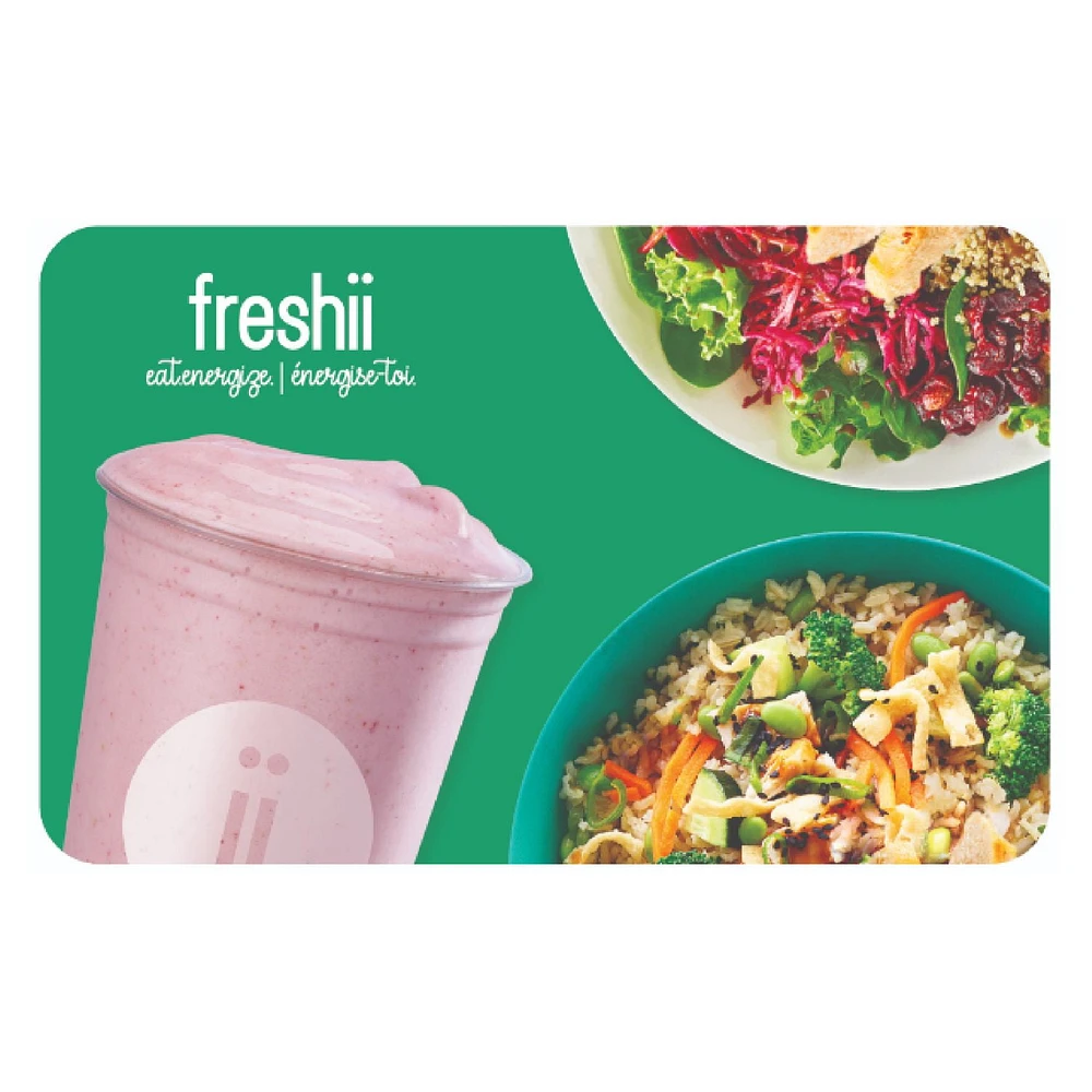Freshii $25 eGift Card (Email Delivery)