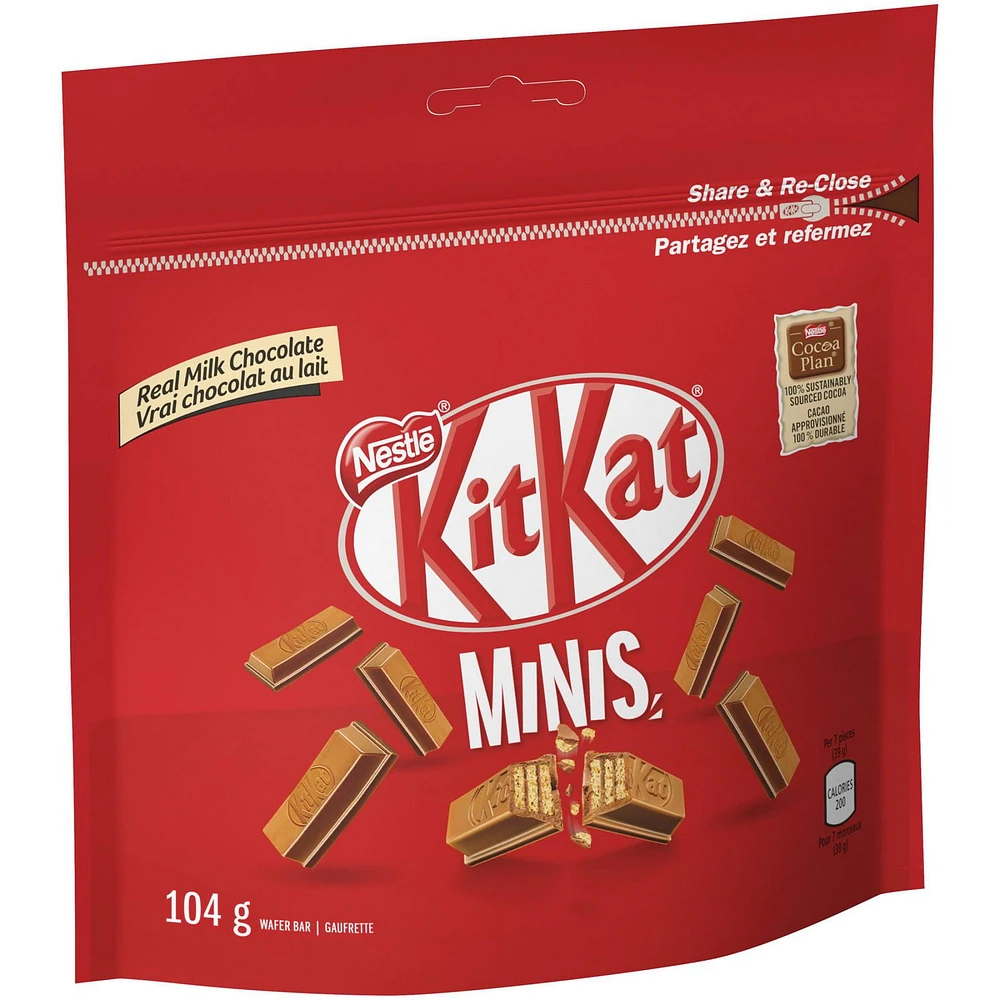 NESTLÉ® KITKAT® Minis, 104 g Pouch