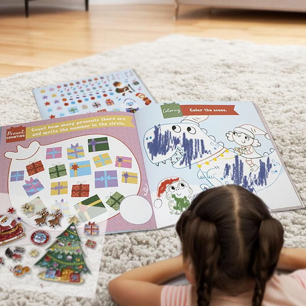 Holiday Time Holiday Activity Sticker Book, Holiday Activity Sticker Book