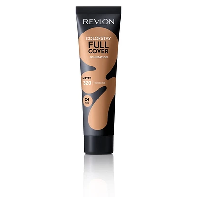 Revlon ColorStay Full Coverage Cream Foundation Makeup, Matte Finish, 30mL, 1 Foundation