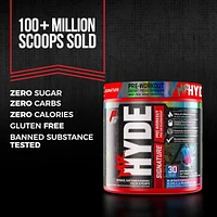 ProSupps Mr HYDE Signature Pre Workout Blue Razz Popsicle Intense, Sustained Energy, Focus & PUMPS