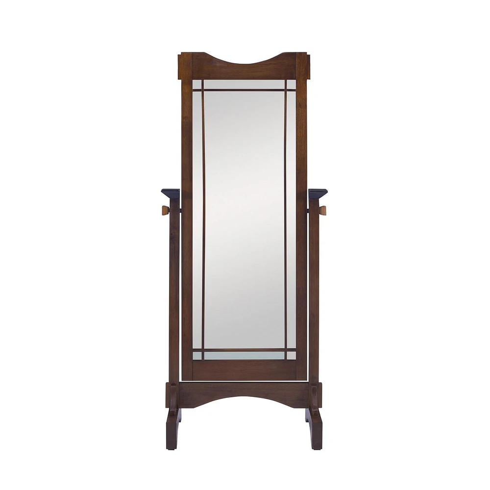 Yahata Cheval Mirror, Oak