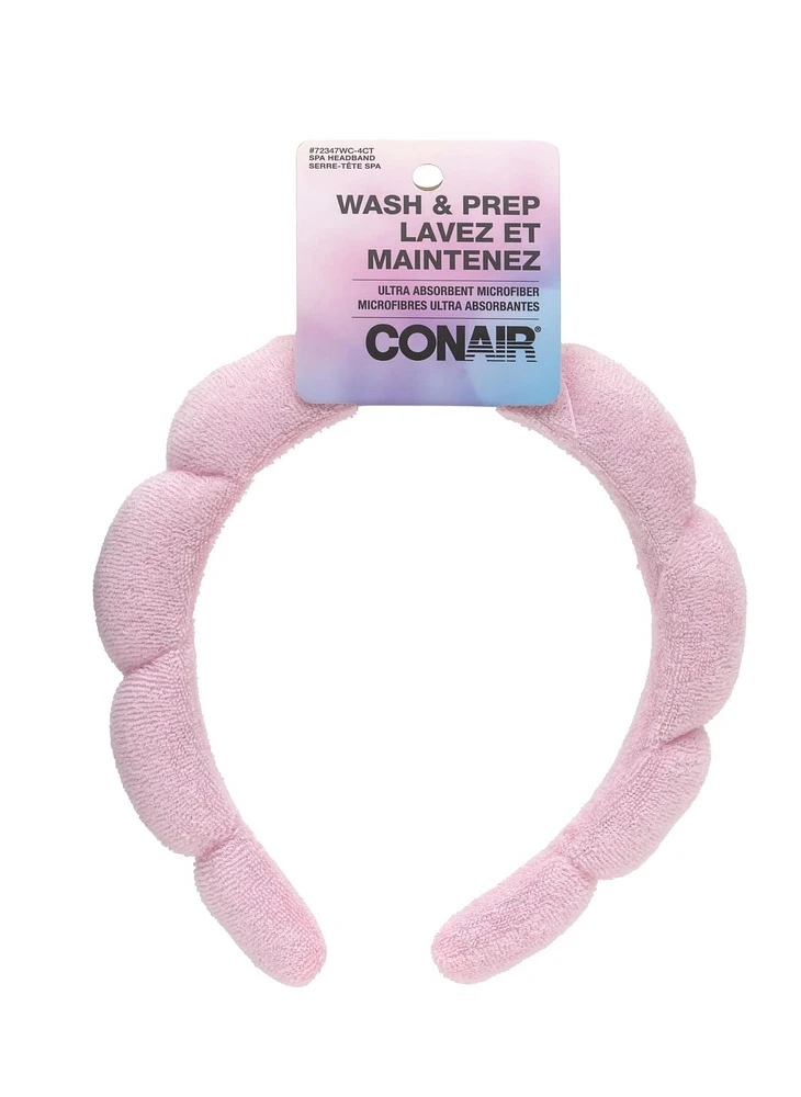 Conair Wash & Prep Spa Headband, Spa Headband