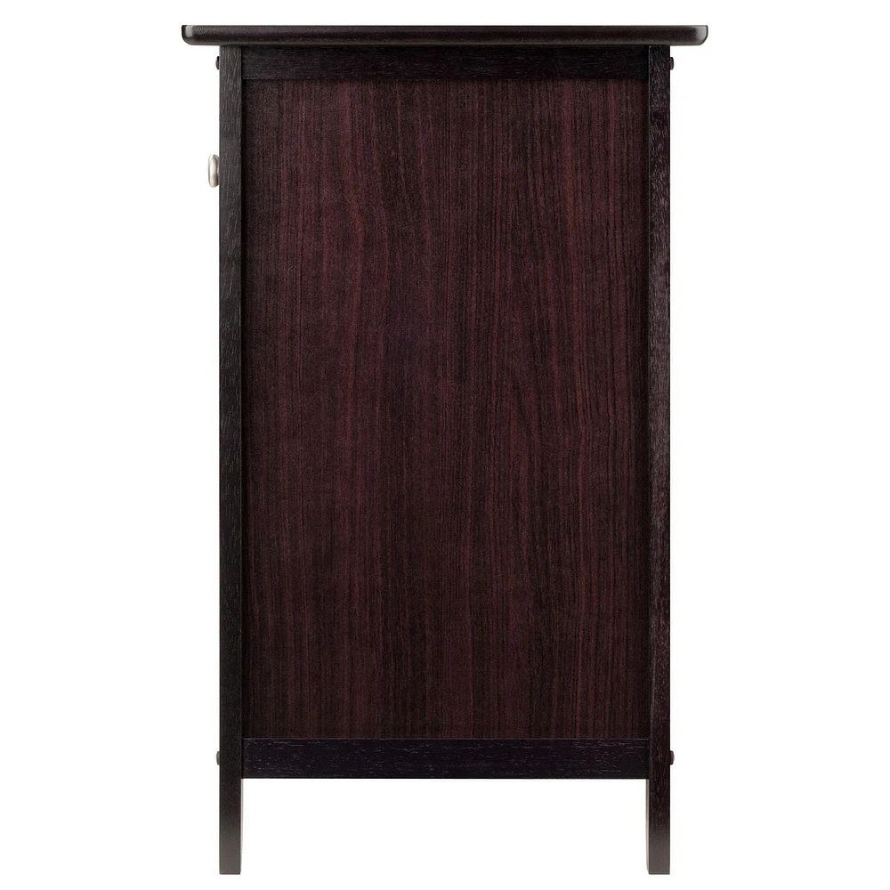 Night Stand Accent Table with Drawer