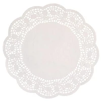 White 8.25" Doilies, 28ct