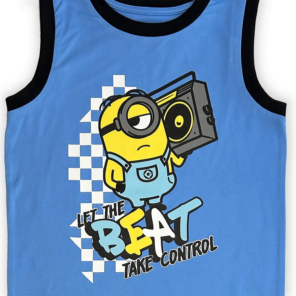 Minions/DME Boys 2-pc  pyjama sleeveless tank top and short set