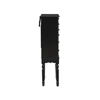 Yost Jewelry Armoire, Black