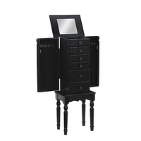 Yost Jewelry Armoire, Black