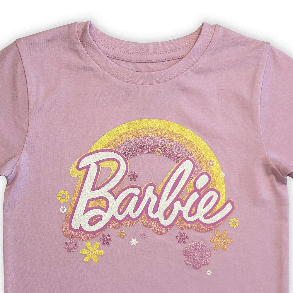 BARBIE Toddler girls short sleeve tee shirt