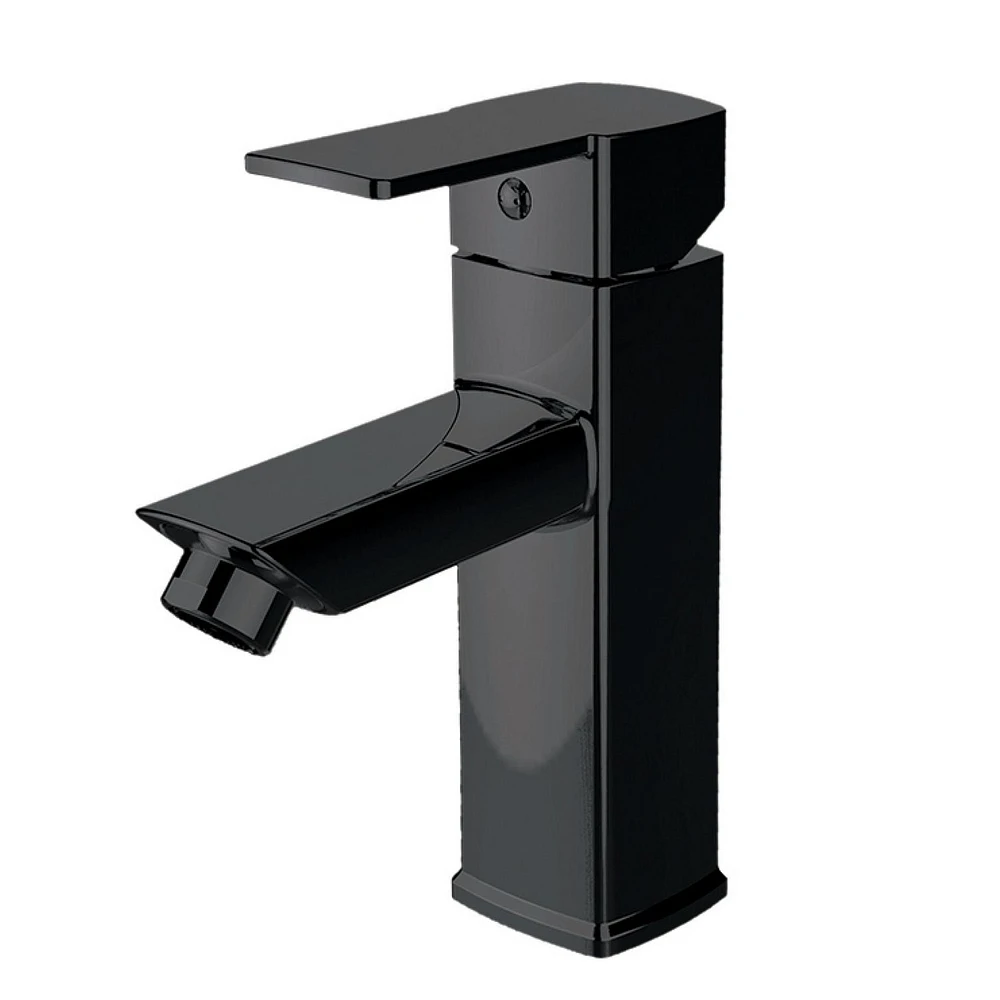 The akuaplus® square Single-Hole Lavatory Faucet.