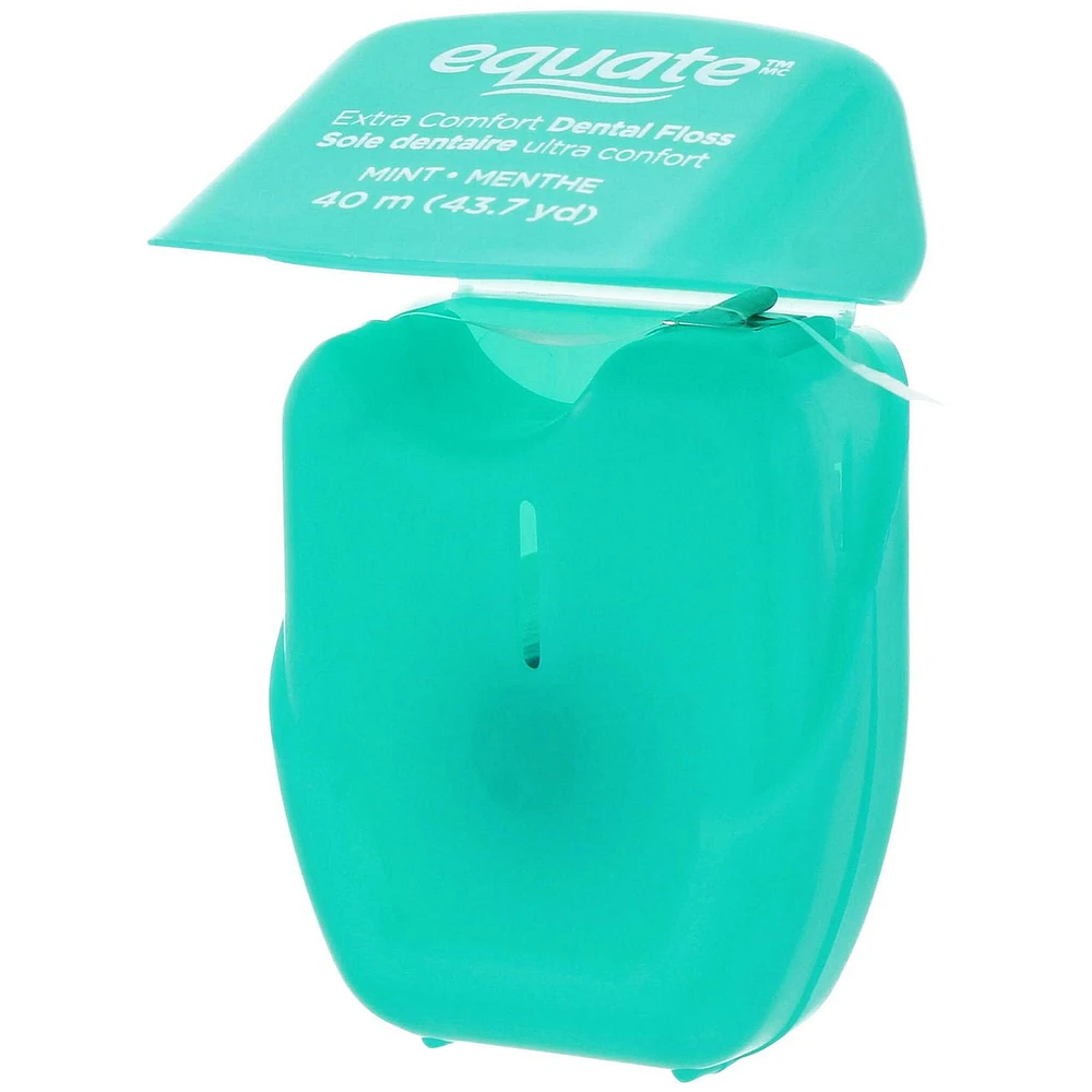 Soie dentaire à la menthe ultra confort Equate 40 m