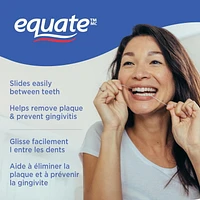 Soie dentaire à la menthe ultra confort Equate 40 m