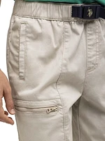 U.S. Polo Assn. Short à enfiler avec boucle Adventure pour garçon