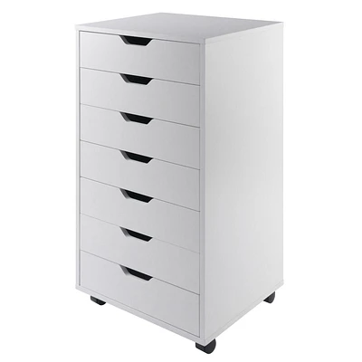 Halifax Cabinet 7 Drawer White