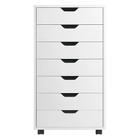 Halifax Cabinet 7 Drawer White