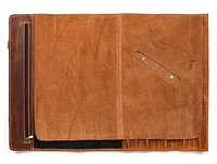 Tolredo Leather, Torino Ranch, Hazlenut Brown, Leather Knife Roll