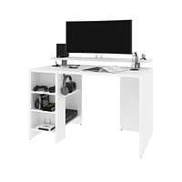 Bestar Electra 48W Gaming Desk in white