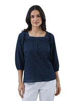 CHAPS CRINKLE TOP