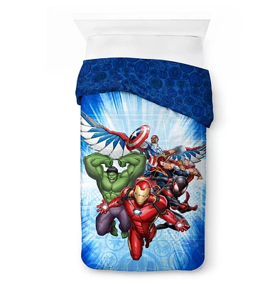 Avengers Reversible Twin/Full Comforter,, Reversible, 72" x 86"