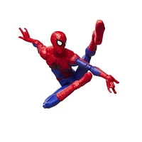 Marvel Legends Series Peter Parker, Spider-Man: Into the Spider-Verse Collectible Action Figure (6”)