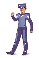 Disguise Minecraft Enchanted Diamond Armor Child Costume