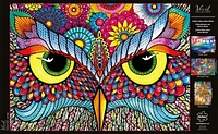 Buffalo Games - Vivid Collection - Owl Eyes - 300 Piece Jigsaw Puzzle