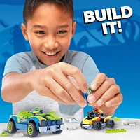 Mega Construx Hot Wheels Off-Duty & ATV Construction Set, Building Toys for Kids - 138 Pieces