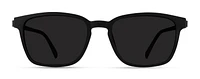 Bio Eyes Mens Prescription Eyeglasses, Heath, Black Gray Gradient, 53-18-145