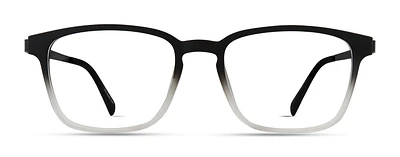 Bio Eyes Mens Prescription Eyeglasses, Heath, Black Gray Gradient, 53-18-145