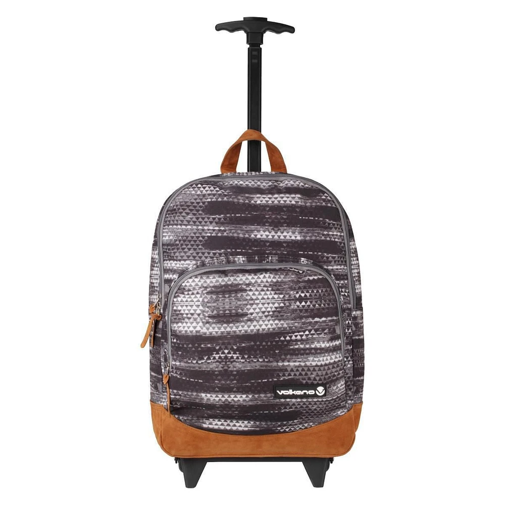 Volkano Diva Waves Trolley Backpack - Grey