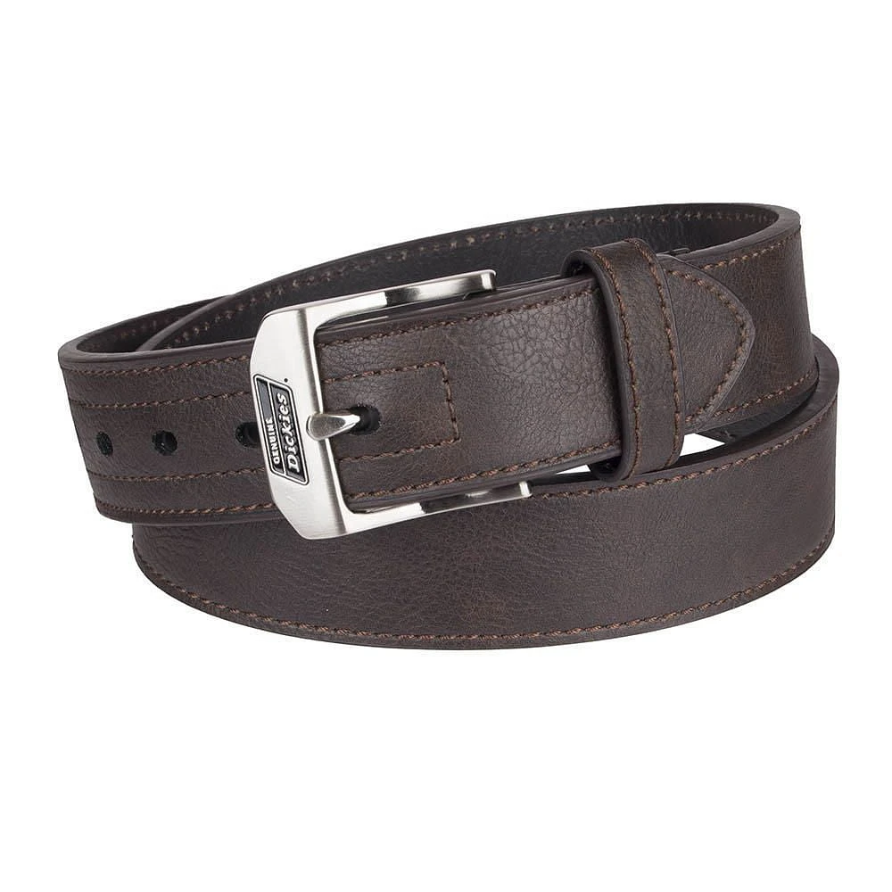 Ceinture en cuir industriel renforcé Genuine Dickies pour hommes avec coutures résistantes de 38 mm