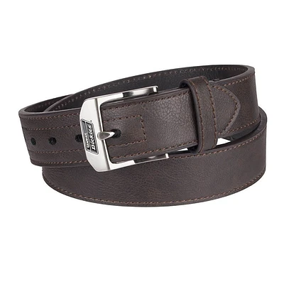 Ceinture en cuir industriel renforcé Genuine Dickies pour hommes avec coutures résistantes de 38 mm