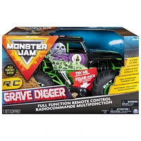 Monster Jam Official Grave Digger Remote Control Monster Truck