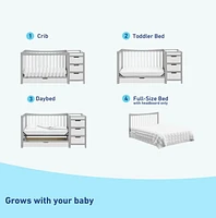 Graco Remi 4-in-1 Convertible Crib and Changer