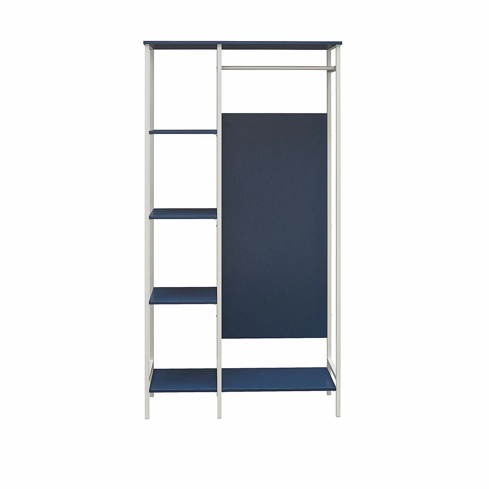 Ameriwood Home Modine Open Wardrobe, Navy