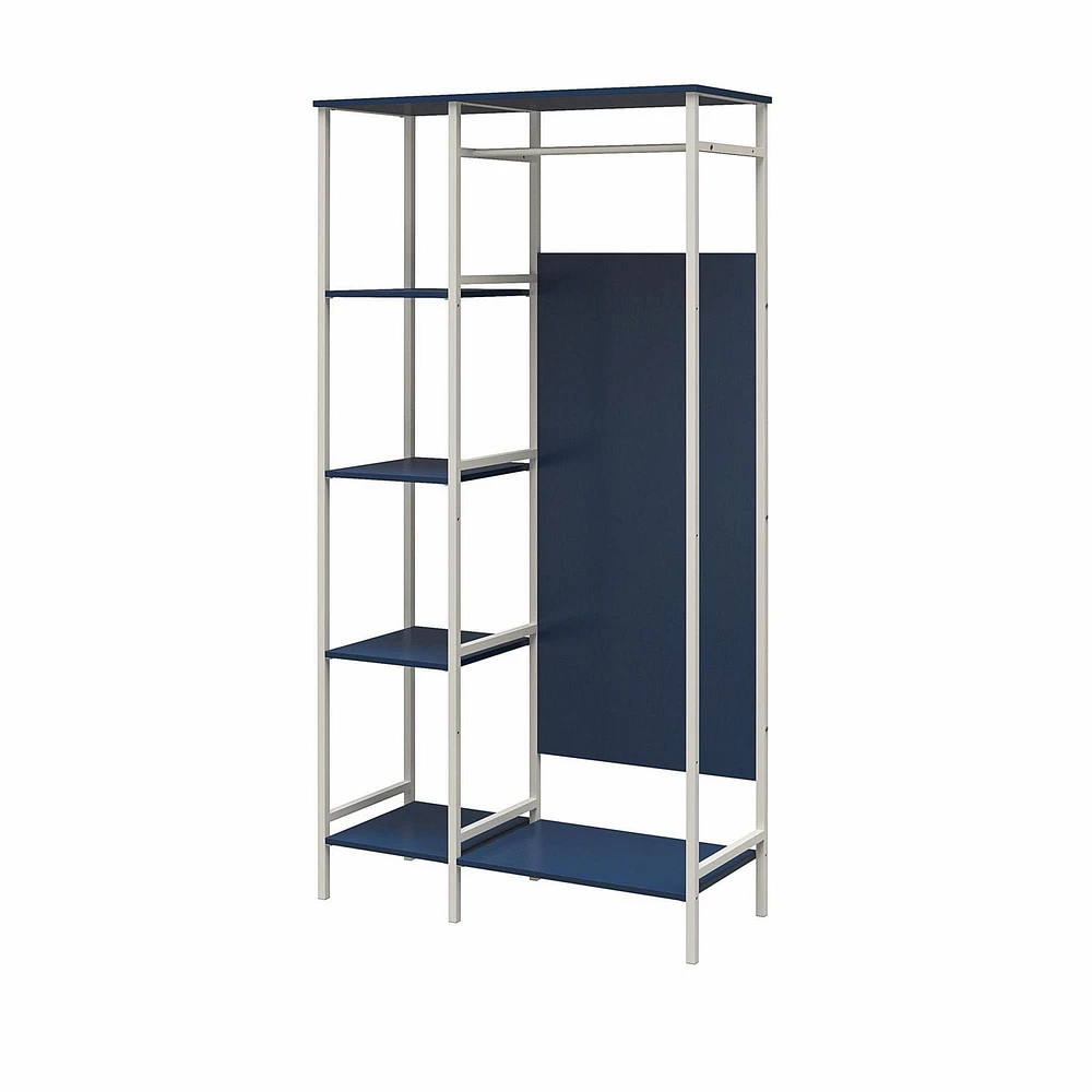 Ameriwood Home Modine Open Wardrobe, Navy